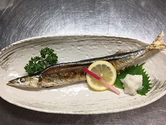 秋刀魚の塩焼き