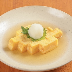 たっぷりお出汁の玉子焼き