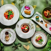 ヴィーガン対応の多彩なメニュー