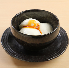 杏仁豆腐キャラメルソースで