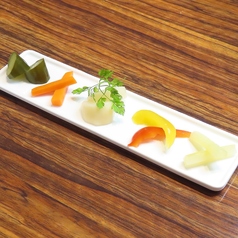 季節野菜のピクルス