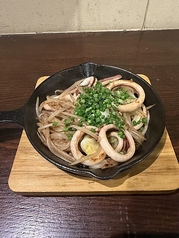 イカのガリバター炒め