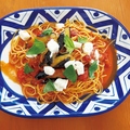 料理メニュー写真&nbsp;茄子とモッツァレラチーズのスパゲッティ