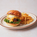 料理メニュー写真&nbsp;チーズバーガー