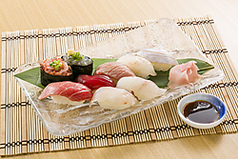 【寿司】南鮪と地魚の寿司盛り合わせ
