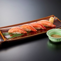 【本ずわい蟹】ずわい蟹握り寿司(4貫)