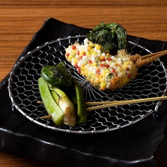 山の芽吹き あられ揚げ(タラの芽&こごみ)