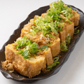 料理メニュー写真&nbsp;栃尾揚げ納豆チーズ