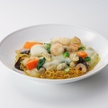 料理メニュー写真&nbsp;海鮮あんかけ焼きそば(塩味)