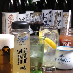 各種宴会にカクテルから日本酒10種まで飲放題♪