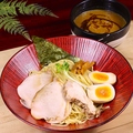 料理メニュー写真&nbsp;鶏白湯つけ麺　黒（にんにく）