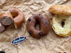 エクストリームベーグル各種（プレーン・チョコ・ブルーベリー）