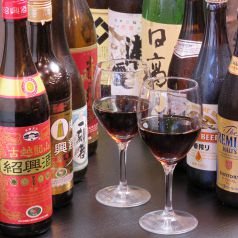 充実の飲み放題メニュー♪