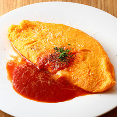 蘭王たまごのしらすオムレツ