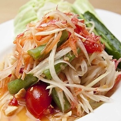 ソムタム・タイ　青パパイヤサラダ