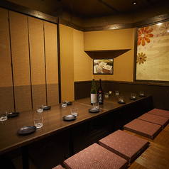 まさに杜の都の隠れ家といった空間。普段使いから会社宴会までぴったりの雰囲気です。