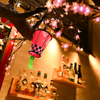 大人の隠れ家！京都の情緒あふれる店内