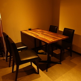 4名様より個室席完備！飲み放題付コースは4000円より◎