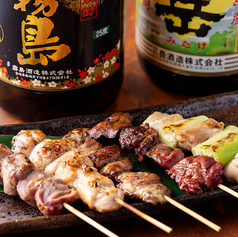 備長炭香る焼き鳥盛り合わせ