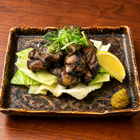 たたきだけじゃない！さつま地鶏の炭火焼き