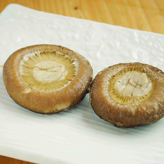 しいたけ酒蒸し焼き -Steamed Shiitake Sake-