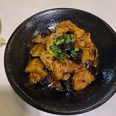 茄子と豚の味噌炒め