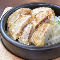 本気の鉄板焼き餃子(6個)