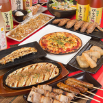 リーズナブルな価格で種類豊富なお料理とドリンクを取り揃えております。