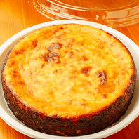自家製チーズケーキ