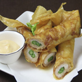 料理メニュー写真&nbsp;アスパラ肉春巻