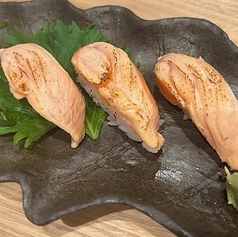 サーモン炙り握り