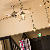 インテリアにもこだわった上質な空間。