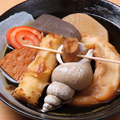 料理メニュー写真&nbsp;おでん盛合せバイ貝入6種