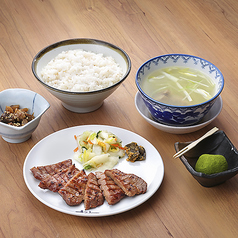 牛たん味噌定食 6切