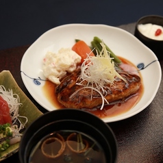 ■和風ハンバーグステーキ膳 【Japanese Style Hamburger Steak set meal】