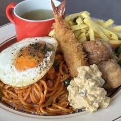 ボリューム大満足★ナポリタンプレート