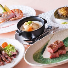 鉄板焼 やまなみ 京王プラザホテルのコース写真