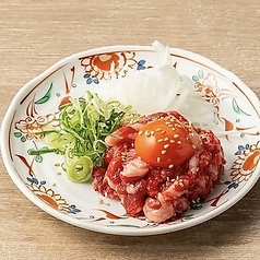 炙り牛ユッケ