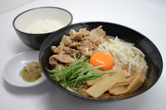 徳島ラーメン＆ライスセット1100円