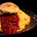 料理メニュー写真&nbsp;牛タンバーグふわとろオムライス