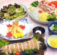 鳥よし茶屋のコース写真