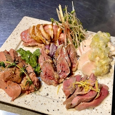 肉刺し5種全部盛り