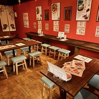 居心地の良い店内◎