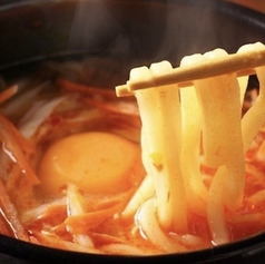石焼うどん(辛・ふつう)