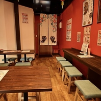 多種多様なお席をご用意しております！