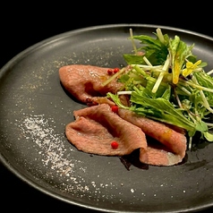【牛タン】牛タンカルパッチョ