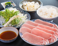 しゃぶしゃぶ 鉢の木のおすすめランチ1