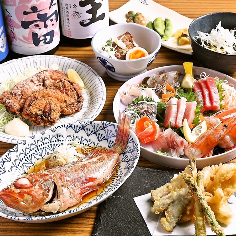 【旬魚と日本酒と逸品料理】最高の海鮮と絶品の手料理をお楽しみ下さい！