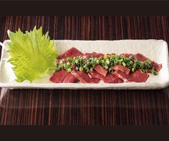 牛ハツ刺し
