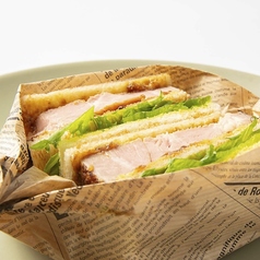 厚切りローストポークサンド